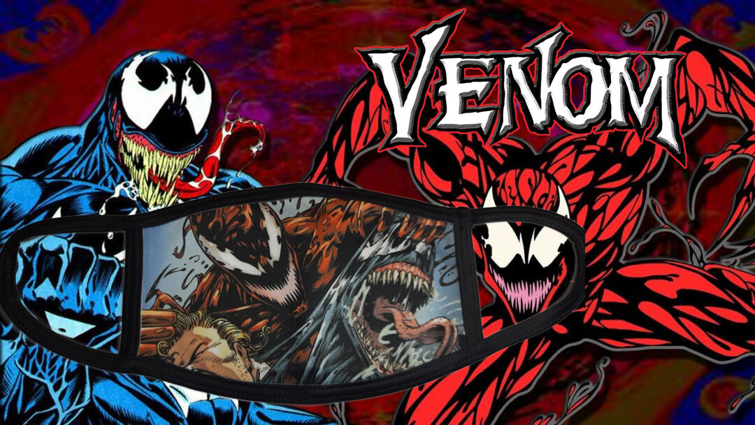 Mascarilla Venom con FIltro PM 2.5