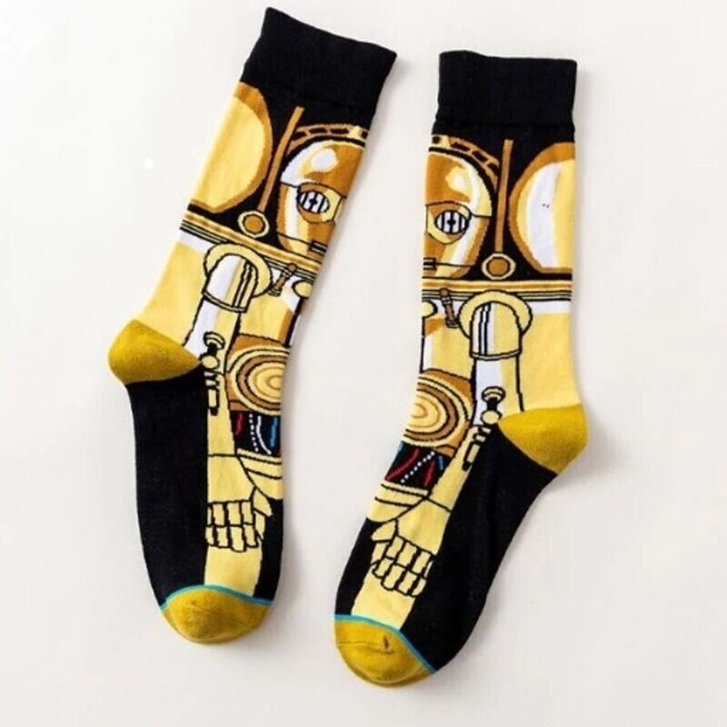 Calcetines C-3PO. Star Wars