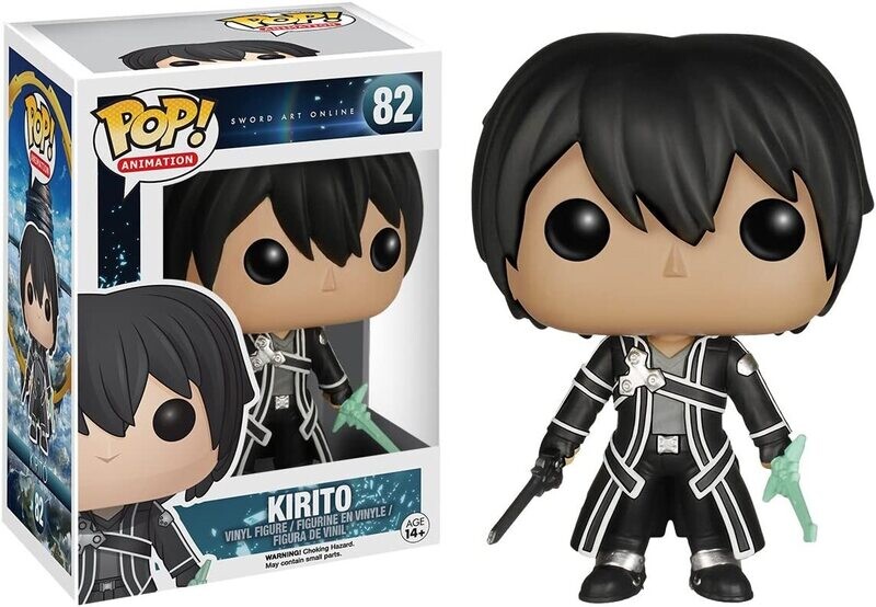 Kirito Sword Art Online. Funko Pop! 82