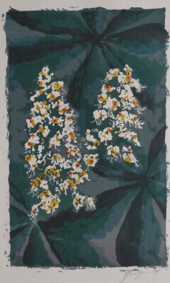 Kastanienblüten von Otto Spalinger