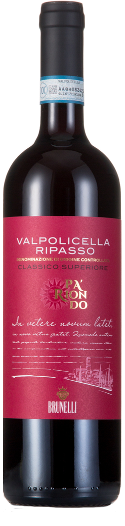 Pa’ Riondo Ripasso Valpolicella classico superiore D.O.C. Pa’ Riondo Ripasso Valpolicella classico superiore D.O.C.
