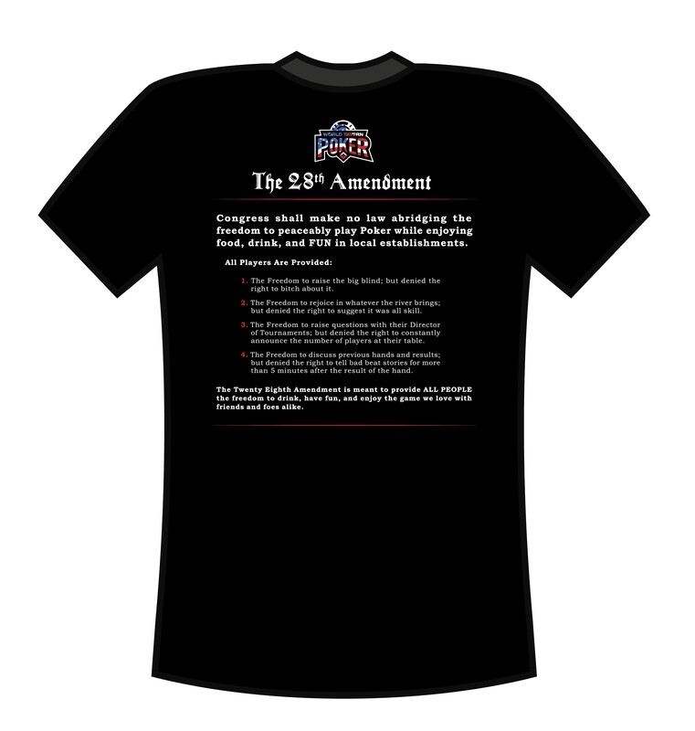 SUPER CLOSEOUT! WTP "28th Amendment" Tee (Free Shipping!)
