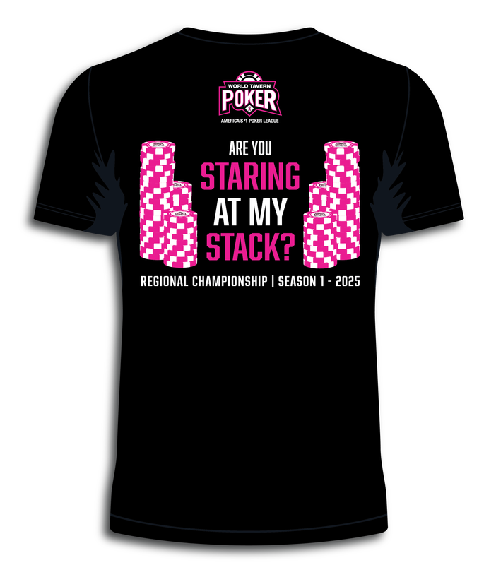 CLOSEOUT: WTP Regionals 'Staring at My Stack' Tee (Free Shipping!)