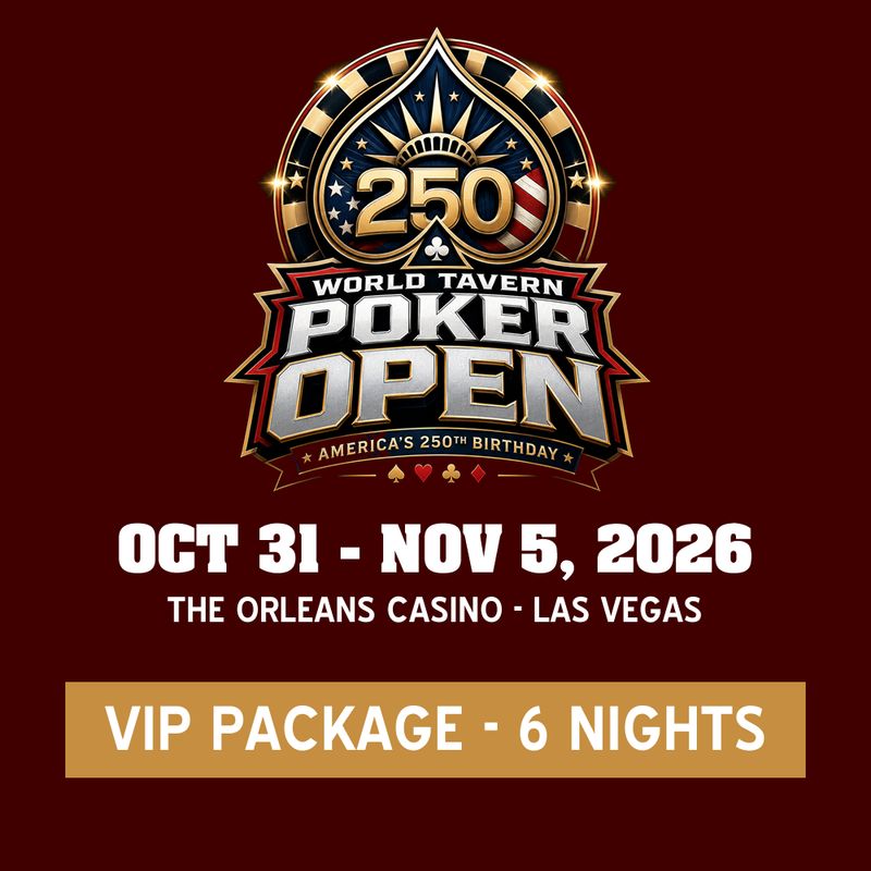 WTP OPEN 2026 VIP Package 6-NIGHT STAY
