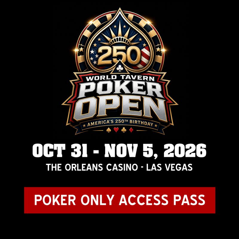WTP OPEN 2026 Poker Access Pass (Las Vegas)
