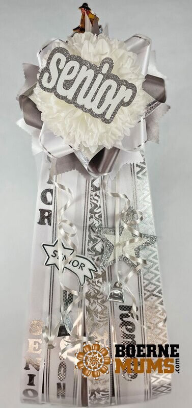 ESSENTIAL SENIOR White Homecoming GARTER
