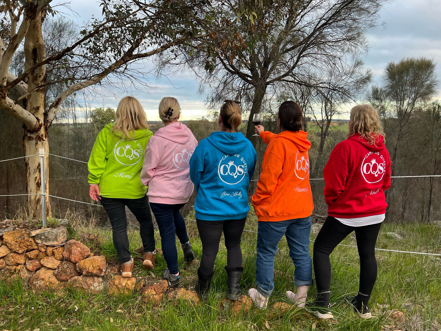 Camping Queens ZIP UP Hoodie