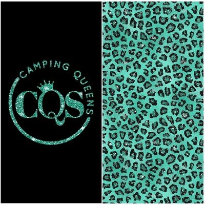 Camping Queens Sand Free Towel “Emerald Empress”