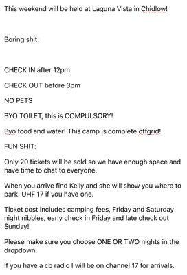 Ladies Only Weekend