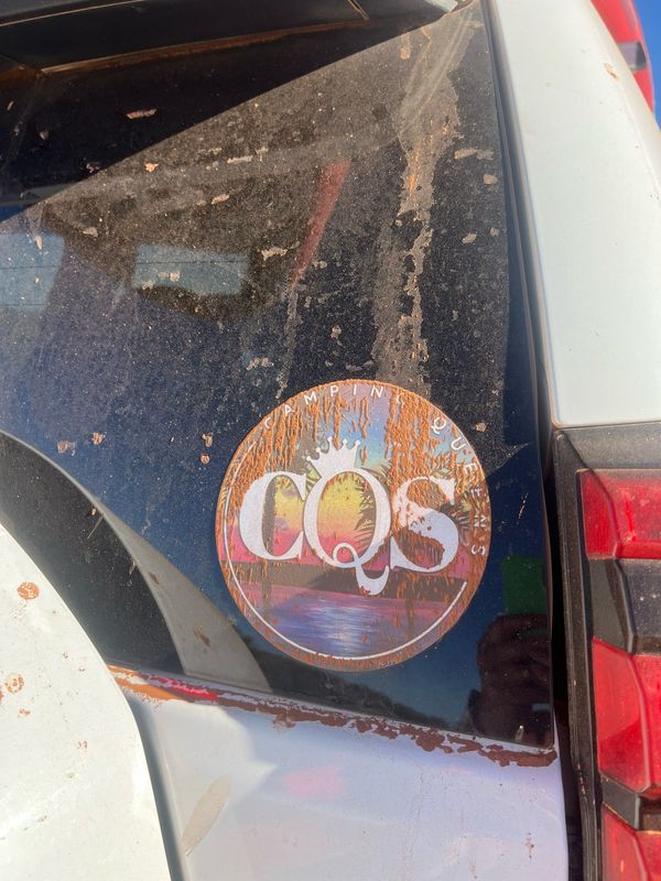 Camping Queens Vinyl Stickers