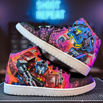 Transformers Air Jordan 1s