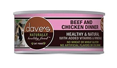 Dave’s : Naturally Healthy Beef & Chicken 5.5oz