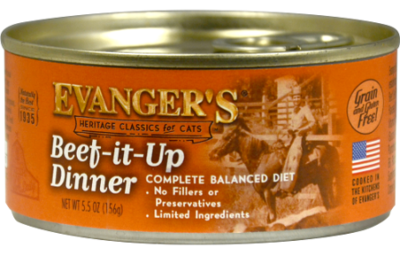 Evanger's : Classic : Beef It Up Dinner 5.5oz Evanger's : Classic : Beef It Up Dinner 5.5oz