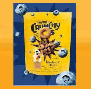Fromm Treats : Crunchy O's Blueberry Blasts (6oz)