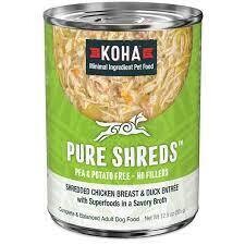 Pure Shreds Shredded Chicken Breast &amp; Duck Entrée for Dogs