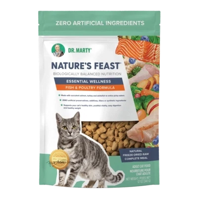 Dr Marty's Nature's Feast Freeze Dried Raw Cat Food