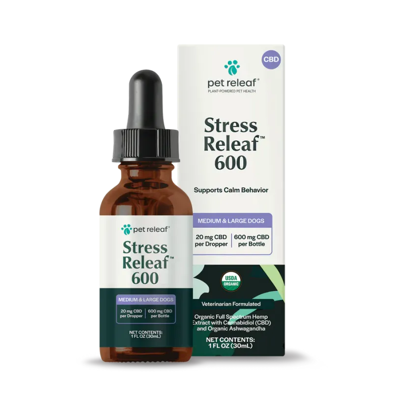 Pet Releaf Stress Releaf 600 1oz