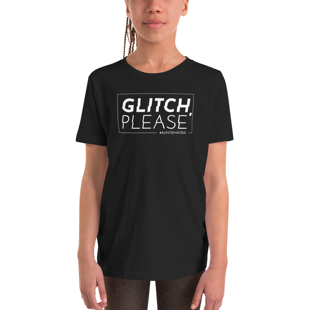 Glitch Please - Youth Short Sleeve T-Shirt