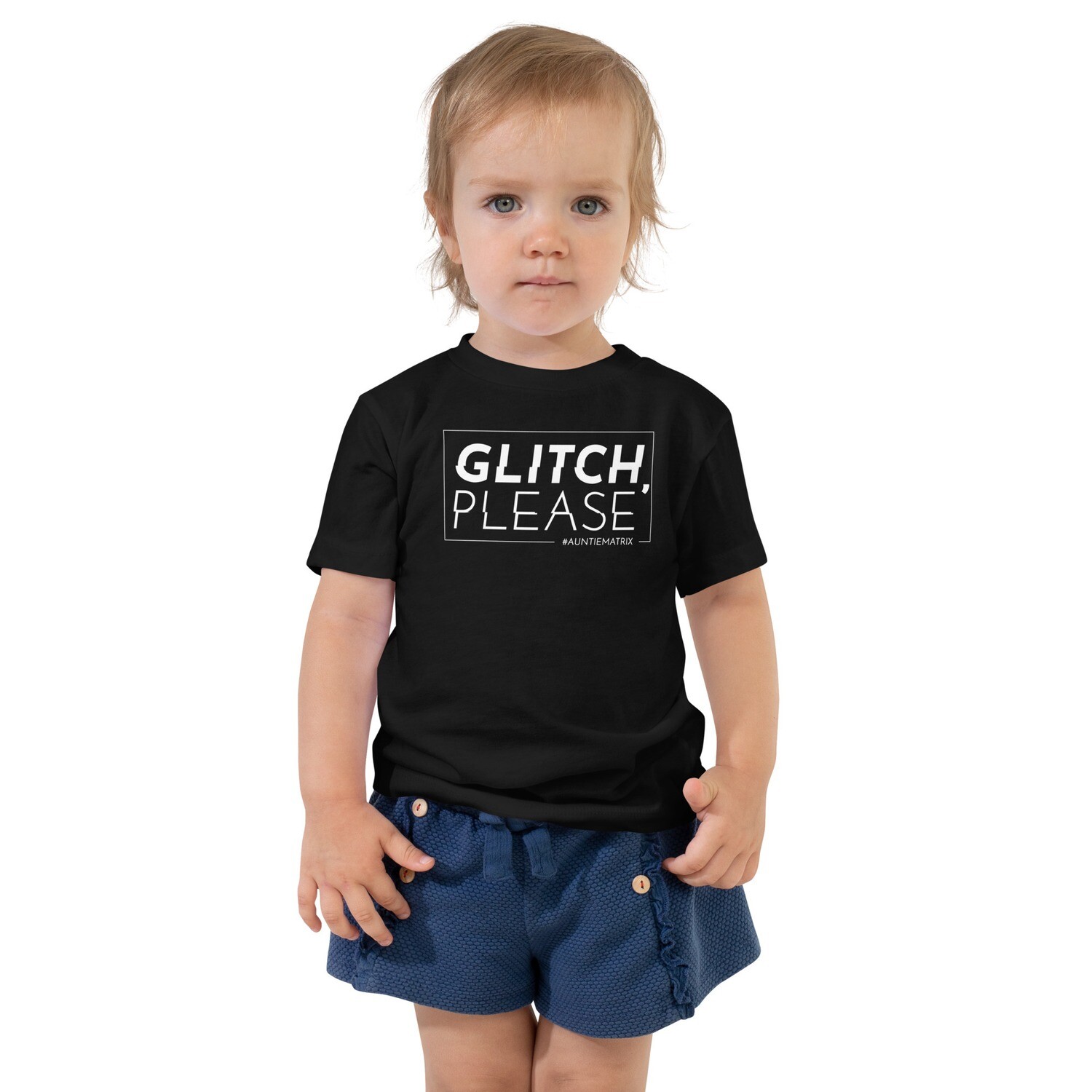 Glitch Please - Toddler Short Sleeve Tee