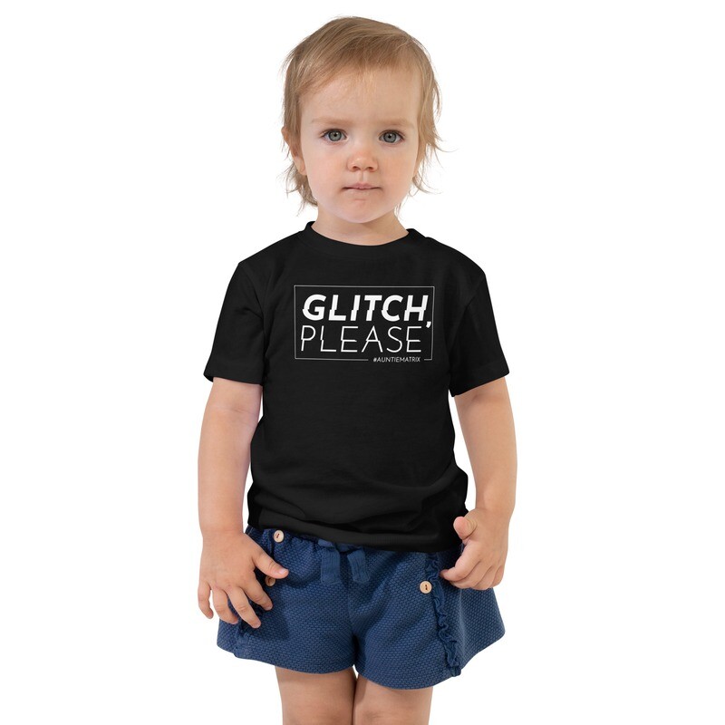 Glitch Please - Toddler Short Sleeve Tee