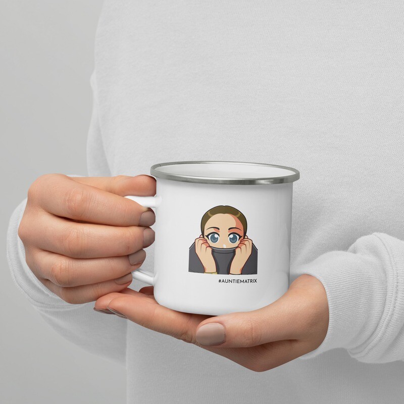 Shirt Turtle - Enamel Mug