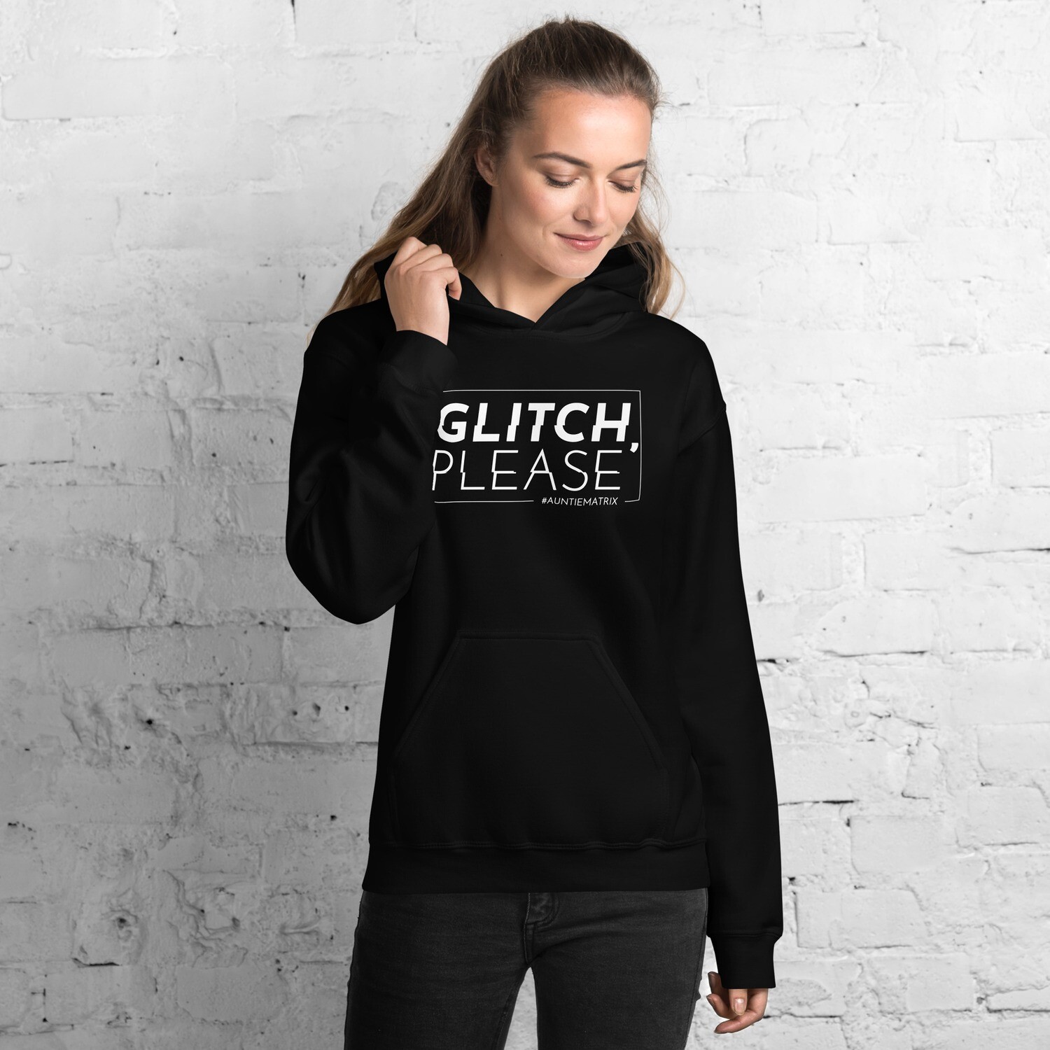 Glitch Please - Unisex Hoodie