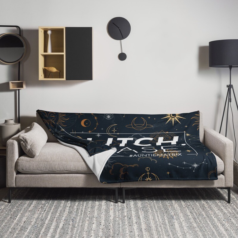 Glitch, Please - Throw Blanket