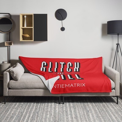 Glitch &amp; Chill - Throw Blanket