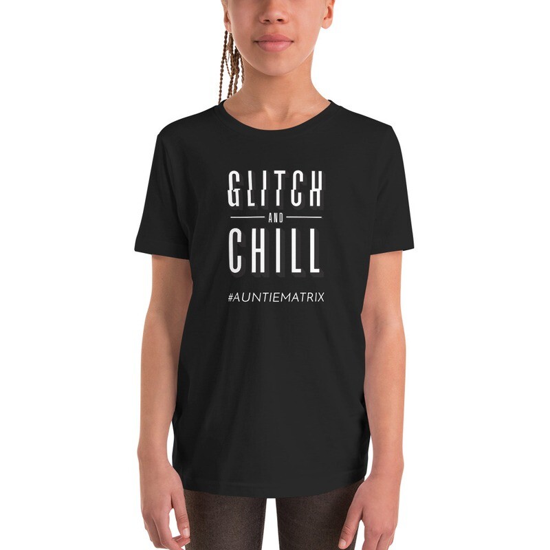 Glitch &amp; Chill - Youth Short Sleeve T-Shirt 