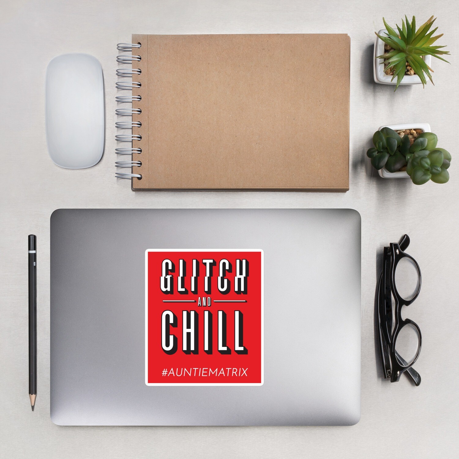 Glitch &amp; Chill - Stickers
