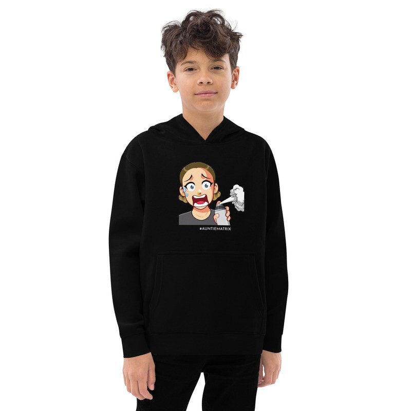 Spray- Kids fleece hoodie
