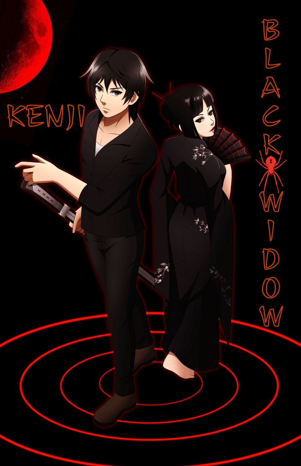 Kenji and Black Widow