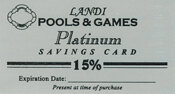 Platinum Discount Membership - 15 Percent Off 1001785