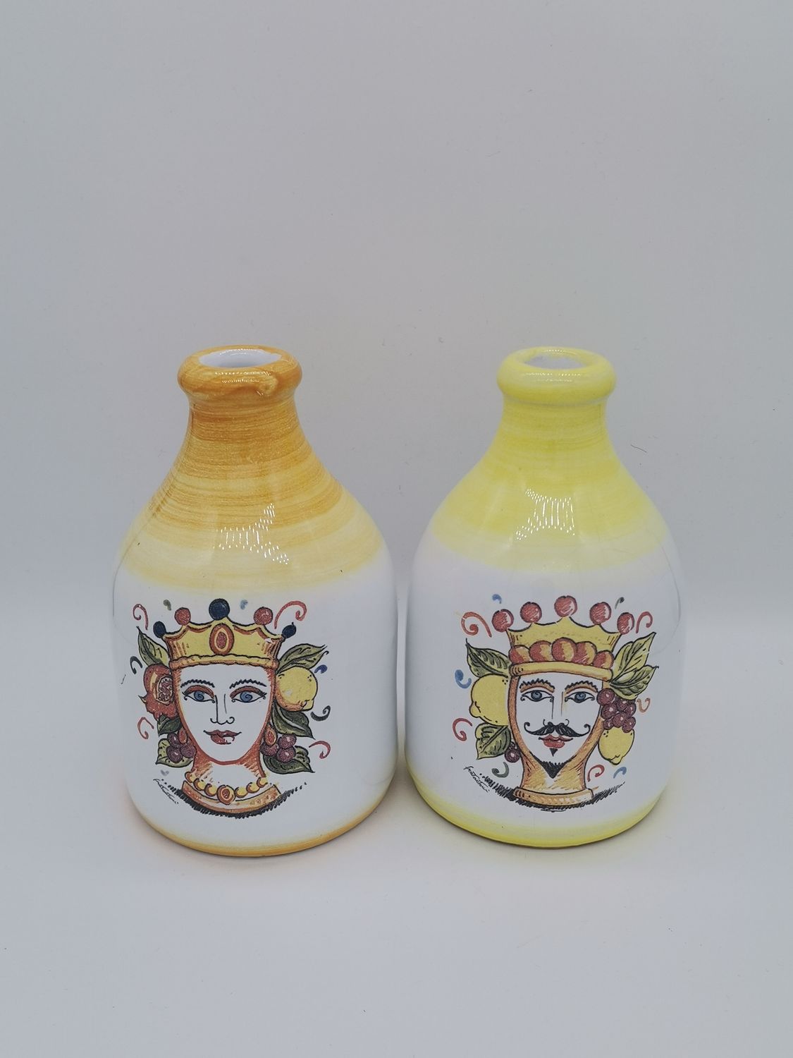 kleine Olivenbehälter teste di moro (Stückpreis)