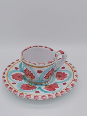 Kaffeetasse mit Teller Nr.1