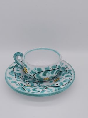 Kaffeetasse mit Teller Nr 2