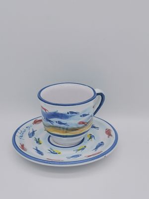 Kaffeetasse mit Teller Nr.3