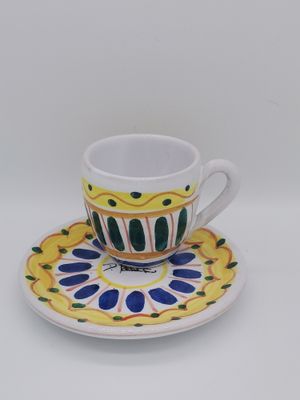 Kaffeetasse mit Teller Nr.4