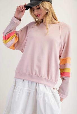 SunnySide Loose Fit Terry Pullover