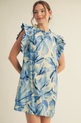 Water Blue Looks Good On You Dress
