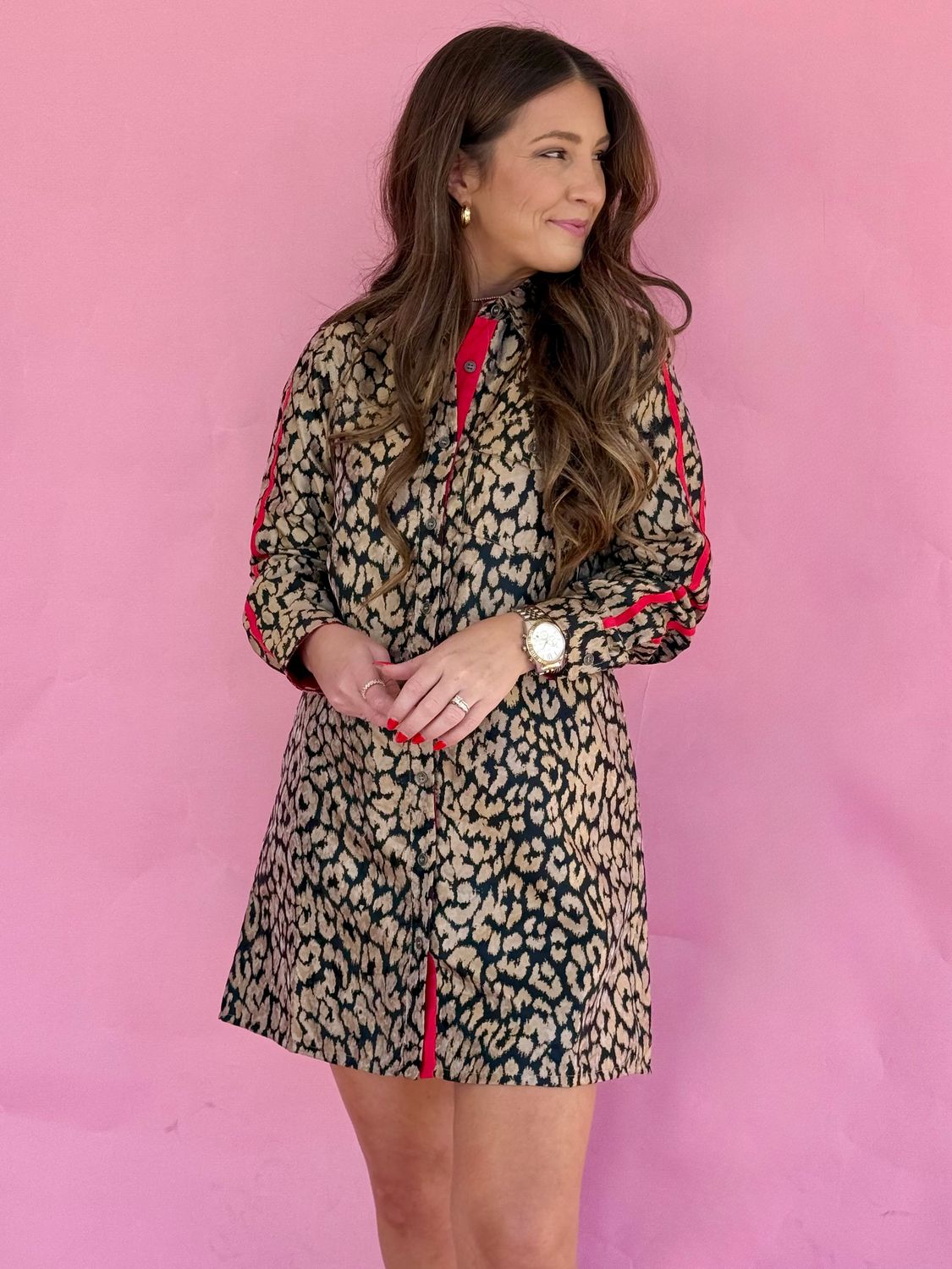 Wild Streak Sporty Shift Dress