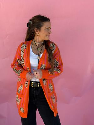 Sunset Safari Knit Cardigan