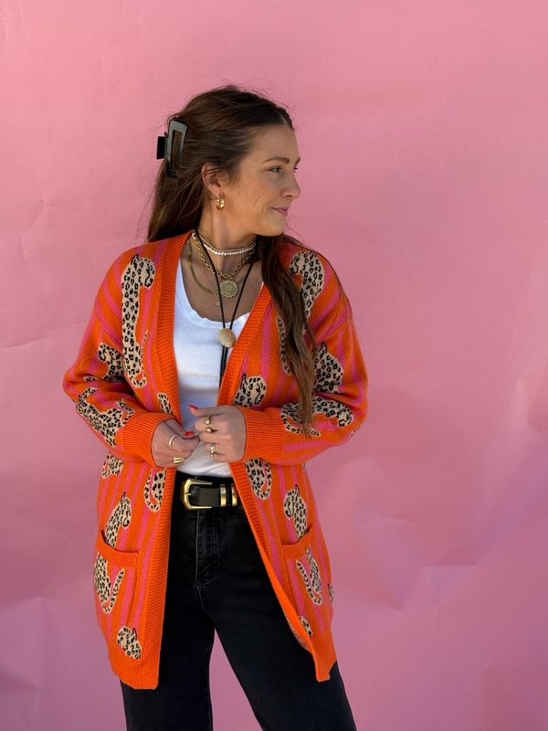 Sunset Safari Knit Cardigan