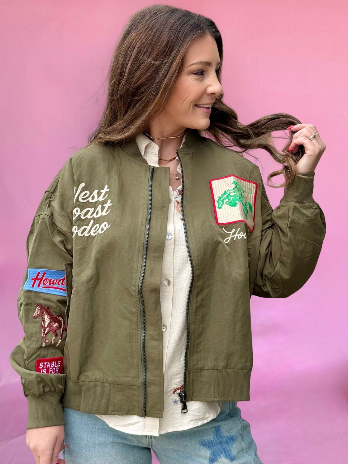 Howdy Patchwork Bomber