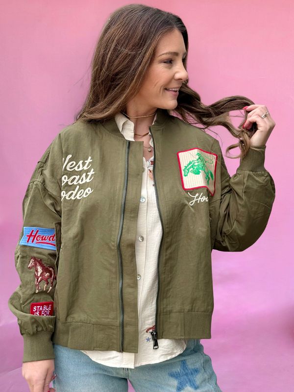 Howdy Patchwork Bomber