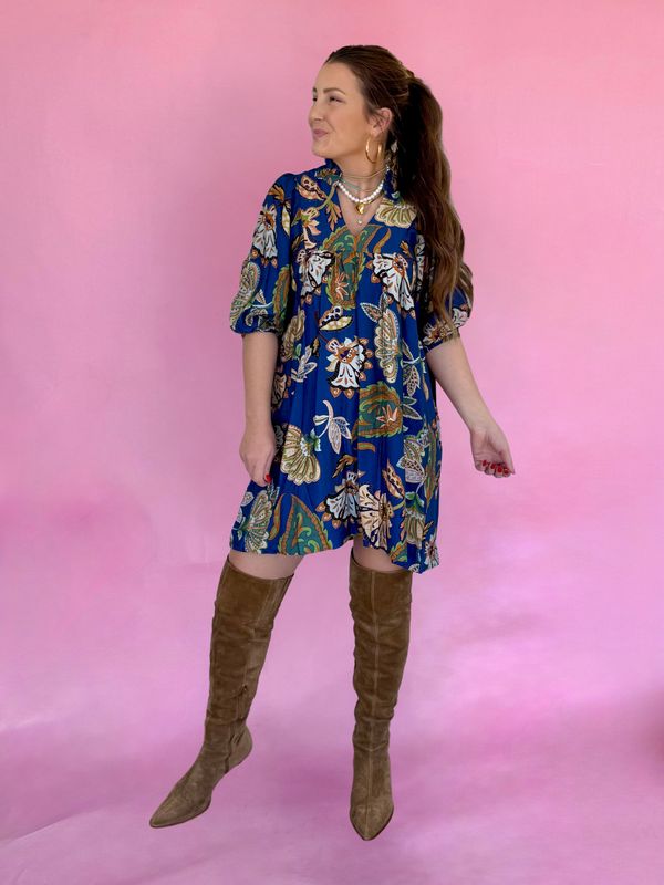 Meadow Muse Smocked Sleeve Dress