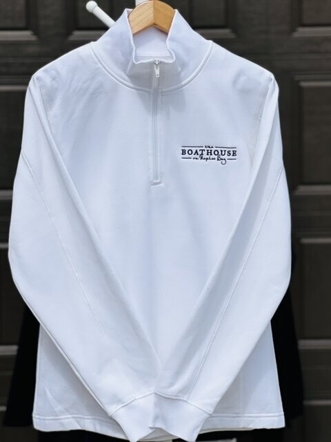 1/4 Zip Pullover Sweater - Women