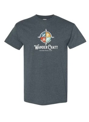 Navy Wander Chatt T-Shirt