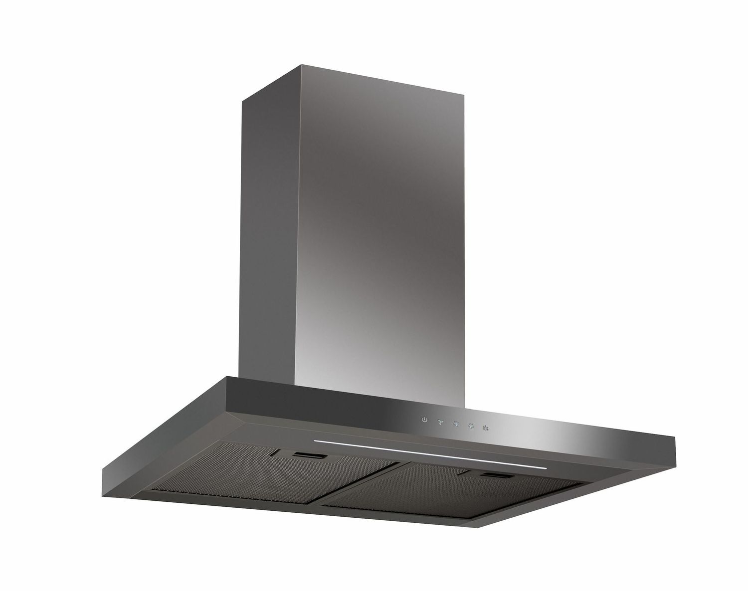 Rhapsody Powerful 60cm Wall Hood – Gunmetal