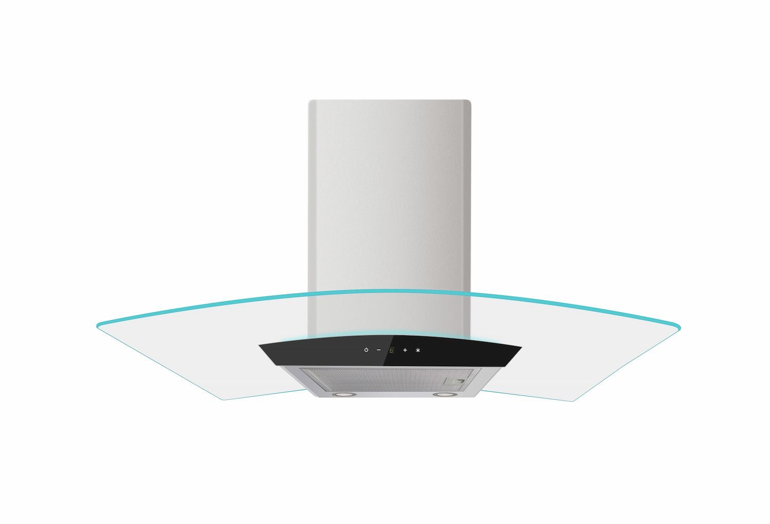 ViandPro – Curve 90cm Edge LED Powerful Stainless Steel Extractor